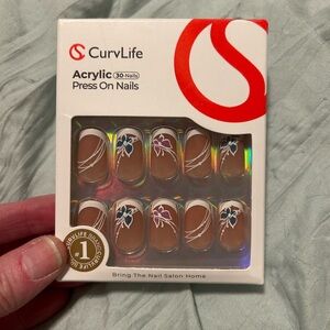 CurvLife Acrylic Press On Nails